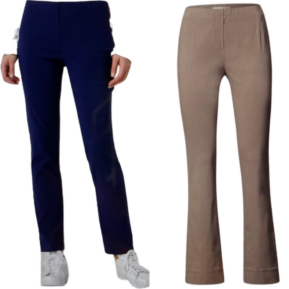 Stehmann Straight Fit Stretch Pull Up Pants Bundle Size 14